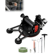 ChengXin Auto Windshield Glass Removal Tool Kit with Locking Function, Threader, Coil, Black - Windshield Cutter