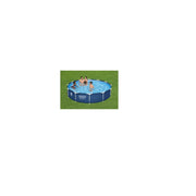 Coleman Steel Pro 12 ft. x 33 in. Round Above Ground Pool Set, Multicolor - Easy to Install