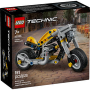 LEGO Technic Yellow Motorcycle Building Set, 151 Pieces, Ages 7+, Multicolor, 6590592