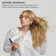 T3 Micro Aire IQ Intelligent Hair Dryer with Heat ID Technology, Satin Blush, 1850W, Digital Display, Ionic, 100589-UL-10