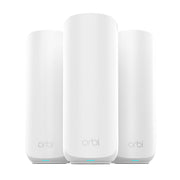 NETGEAR Orbi 360 Series Dual-Band WiFi 7 Mesh Network System, Wireless Router with 2 Extenders, 5 Gbps Speed, 6,000 sq.ft. Coverage, Supports 70 Devices, 2.5 Gigabit Internet Port
