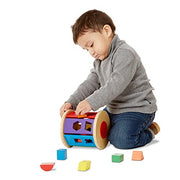 Melissa & Doug Match & Roll Shape Sorter