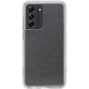 OtterBox Symmetry Series Phone Case with Antimicrobial Protection, Clear Glitter, Compatible with Samsung Galaxy S21 FE 5G, 77-83941