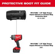 Milwaukee 49-16-2967 M18 FUEL 1/2 in. High Torque Impact Wrench Protective Boot (Boot-Only)
