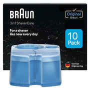 Braun Clean & Renew Refill Cartridges, Alcohol-Based Lemon-Fresh Formula, 10 Pack