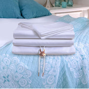 Bed Bunny Locking Fitted Bed Sheet Stays On & Wont Slip, Built-in Compression Cord Hugs Mattresses Tight, AS-SEEN-ON-TV, Wont Slip Off, Anti-Wrinkle & Stain-Resistant CopperSoft Infused with Copper