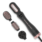 The Beachwaver Co. BWBLBR01 Blow Drying Hair Brush, with 4 Styling Attachment, Midnight Rose