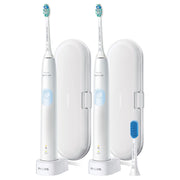 Philips HX6809/81 Sonicare ProtectiveClean 4300 Rechargeable Toothbrush, 2 pk., White