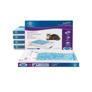 PetSafe PAC00-14377 ScoopFree Self Cleaning Cat Litter Box Tray Refills Non Clumping Crystal Cat Litter 6 Pack