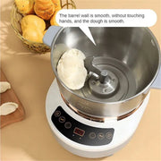 Topchances Electric Dough Maker Stand Mixer with Ferment Function, 7L Stainless Steel Bowl, Microcomputer Timing, Household Flour Kneading Machine