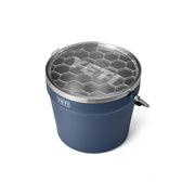 YETI Rambler Beverage Bucket, Double-Wall Vacuum Insulated, Navy, 256 Oz, Stainless Steel