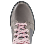 Sorel Evie II Lace Wedge Booties for Ladies - Quarry/Grill - 8M