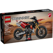 LEGO Technic Ducati Desmo450 MX Factory Motorcycle Building Set, 457 Pieces, Ages 10+, Multicolor, 42238