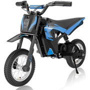 HOVERMAX H12M 24V Electric Dirt Bike, 300W Electric Motorcycle 12.5MPH Max Speed, Ride On Toys motocross