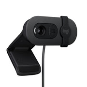 Logitech 960-001106 Brio Full HD Webcam for Meetings and Streaming, Auto-Light Balance, Privacy Shutter, Graphite