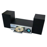 Naxa Electronics VDTS-4400-SL Victor Milwaukee 50 Watt Desktop CD Stereo System with Bluetooth, Silver