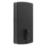 Honeywell 8733501 Electronic Biometric Deadbolt Lock with Touchpad Matte Black Finish