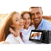 MARVUE DC070 Digital Camera 4K 64(MP) Megapixels Vlogging Camera with 32GB Memory Card