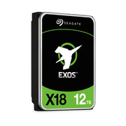 Seagate Exos X18 Internal Hard Drive, 12TB, 3.5-Inch, SAS 12Gb/s, 7200RPM, 256MB Cache, Helium Technology, ST12000NM004J