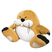 Nintendo Sanei Boeki Super Mario All Star Collection Monty Mole Plush Toy, Size S