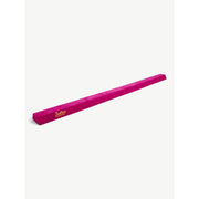 Justice 8FT Folding Gymnastics Balance Beam, High-Density EVA Core, Non-Toxic Anti-Slip Suede, Purple