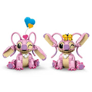 LEGO 43257 Disney Angel Lilo & Stitch Kids Toy - Room Decor and Building Set for Girls and Boys