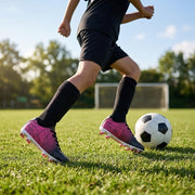 Vizari Cali FG Youth Soccer Cleats, Firm Ground, Black Pink, Size 2, VZSE93273Y