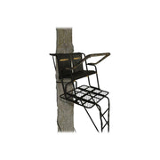 Muddy Partner 2-Man Ladderstand, Black, 18'