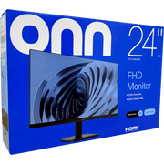 Onn 24in FHD Bezelless Monitor, 1080p IPS LCD, 144Hz Refresh Rate, 4ms Response Time, Anti-Glare, HDMI and VGA Connectivity, 100162751