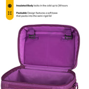 RTIC 15-Can Soft Cooler, Collapsible, Red, 16 Qt, with Removable Stainless Steel Bottle Opener