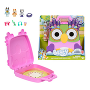 Bluey Chattermax Exclusive Figure Carrying Case [Includes Bluey, Bingo, Muffin & Chattermax