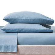 Better Homes & Gardens BH5528037908-33 3-Piece 400 Thread Count Blue Silver Performance Bed Sheet Set, Twin