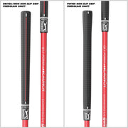 PGA TOUR G1 Series Kids Red Junior Golf Club Set, Right Handed, 10 Piece with Stand Bag, Ages 5-8, Height 4'1