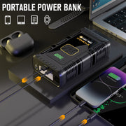 VTOMAN X3 Jump Starter with 3000A Peak Current, Built-in 150 PSI Digital Tire Inflator, 12V Battery Booster Pack, Portable Power Bank, LED Torch