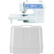 Brother XR9550 Computerized Sewing and Quilting Machine, 165 Built-In Stitches, Wide Table and 5300A Hardcase for Carrying and Storage