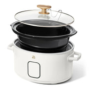 Beautiful 19162 6 Qt Programmable Slow Cooker, White Icing by Drew Barrymore