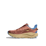 Hoka Challenger 8 Men's Trail Running Shoes, Maple/Cardamom, Lightweight Mesh Upper, EVA Midsole, Multi-Directional Lugs, Size 9