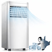 Havato 10000 BTU Portable Air Conditioner 3-in-1 Cooling Dehumidifier Fan White A5407-10K