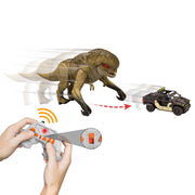 Jurassic World Rebirth Track N Chomp Distortus Rex & Vehicle