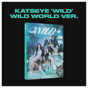KATSEYE WILD Wild World Ver. K-Pop EP Music CD with Collectible Photocards and Photobook