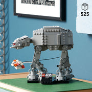 LEGO Star Wars AT-AT Walker Building Set, Mid-Scale Model with 525 Pieces, Display Stand Included, 75440