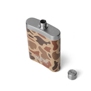 YETI 7 oz Stainless Steel Flask with Funnel, Wetlands Camo