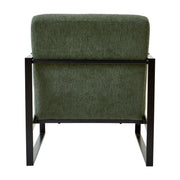 Better Homes & Gardens BH44314O6340001 Wyatt Accent Chair, Olive Green Boucle