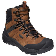KEEN 1024136 Revel IV Polar Insulated Waterproof Hiking Boots for Men - Dark Earth/Caramel Cafe - 9.5M