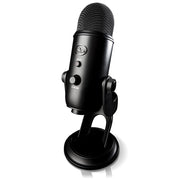 Blue Microphones BLACKOUT YETI Microphone - Blackout Edition Tri-capsule array