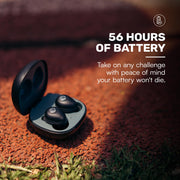 Raycon Fitness True Wireless Bluetooth Earbuds with Active Noise Cancellation, Awareness Mode, IPX7 Waterproof, 56 Hours Battery Life, Blue