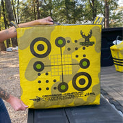 Morrell Targets Buckhead Crossbow Compound Archery Target, Yellow & Black