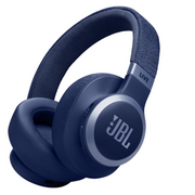 JBL Live 770NC Wireless Over-Ear Headphones, True Adaptive Noise Cancelling, Smart Ambient, 65 Hours Battery Life, Bluetooth 5.3, Comfort-Fit Fabric Headband, Blue