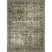BERTHMEER 6 x9  Vintage Oriental Distressed Area Rugs B1-Brown