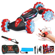 Contixo SC1-Red RC Stunt Car Gesture Sensing Twisting Vehicle Drift Car Kids Toy, Red
